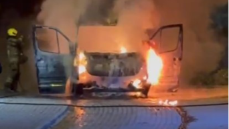 Bursa'da korku dolu dakikalar; Alev alev yandı...