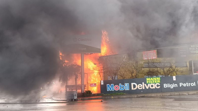 Bursa'da korkutan görüntü!