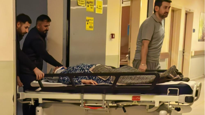 Bursa'da korkutan kaza; 2 kişi yaralandı