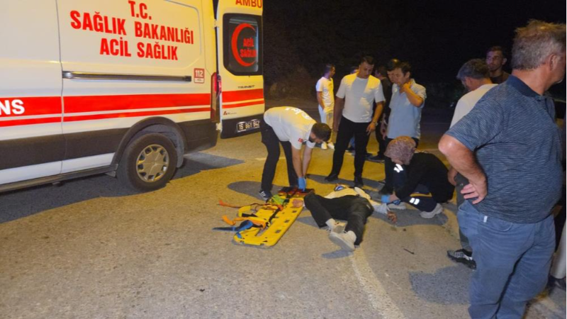 Bursa'da korkutan kaza; İki kardeş yaralandı