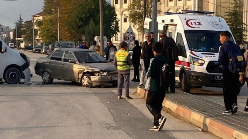 Bursa'da korkutan kaza! Yaralandı...