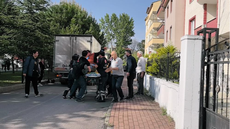 Bursa'da korkutan motor kazası; Ağır yaralandı...