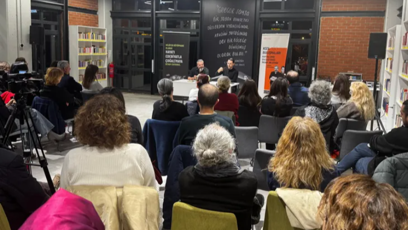 Bursa'da Koza Buluşmaları’nın konuğu Barış İnce oldu