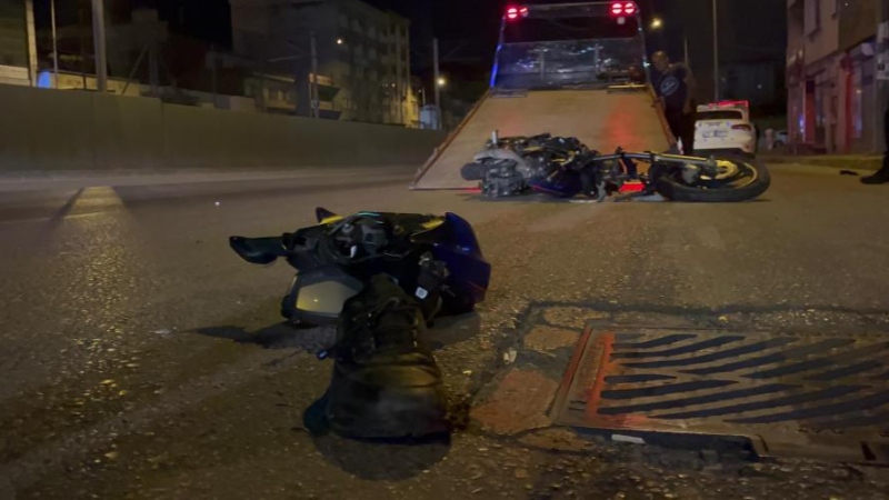 Bursa'da motosiklet kazalarının ardı arkası kesilmiyor