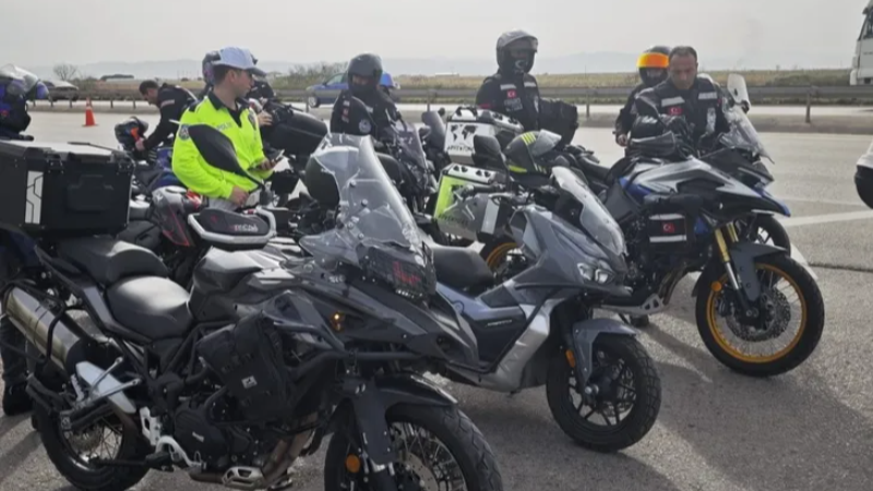 Bursa'da motosiklet sürücülerine denetimler sıklaştı