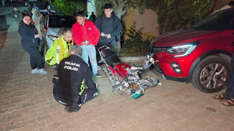 Bursa'da motosiklet yine can aldı...Kafa kafaya çarpıştılar...