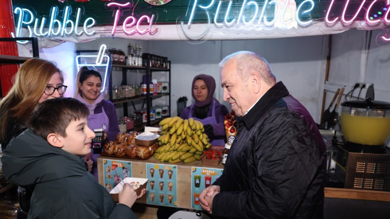 Bursa'da Nilüfer Ramazan Sokağı ilgi odağı oldu