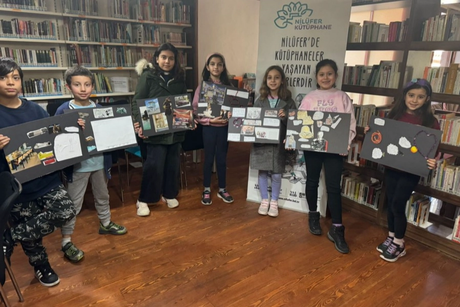 Bursa'da Nilüferli çocuklar yarıyıl tatilinde hem öğrendi hem eğlendi