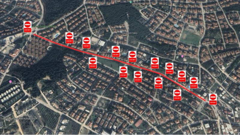 Bursa'da o cadde trafiğe kapatılıyor!