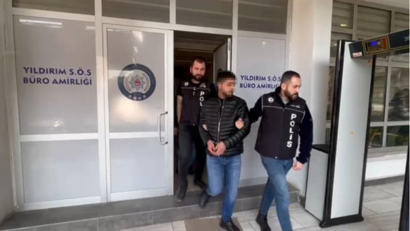 Bursa'da o şüpheli kıskıvrak yakalandı