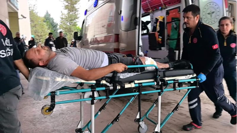 Bursa'da o sürücüyü pompalı tüfekle yaraladı