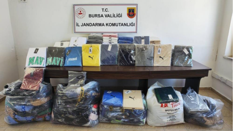 Bursa'da operasyon; Değeri 2 milyon lira...