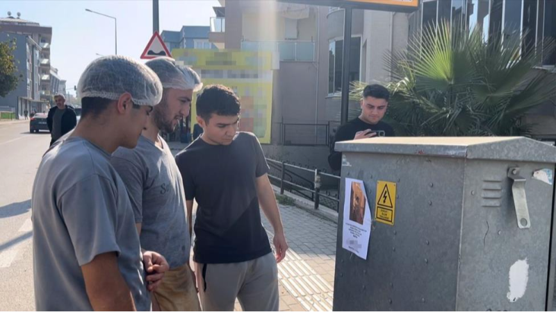 Bursa'da ortalığı karıştıran afiş!