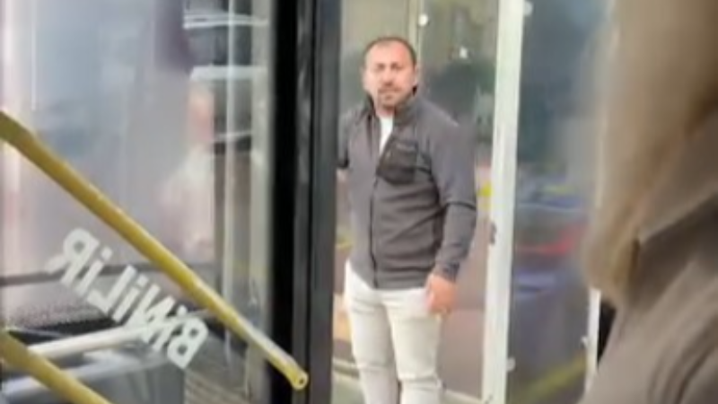 Bursa'da otobüs sürücüsü bakın neler neler yaptı!