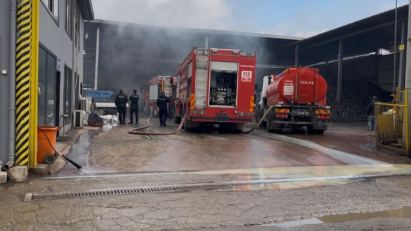 Bursa'da paniğe neden olan yangın!