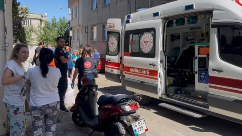 Bursa'da panik anları; 3 çocuk yaralandı