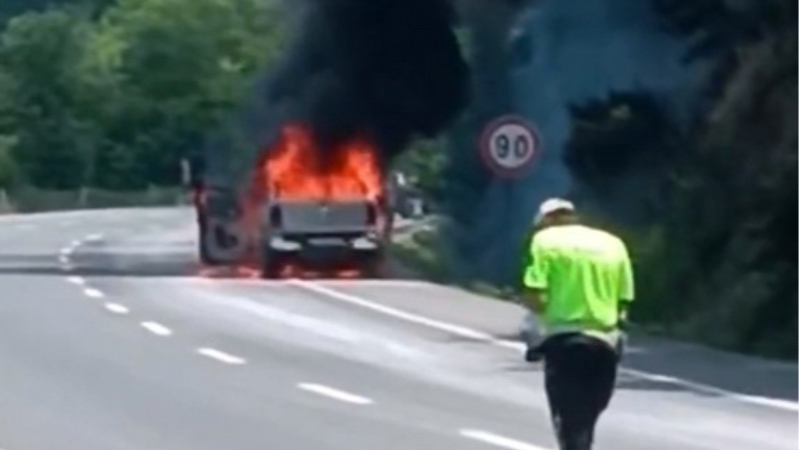 Bursa'da panik dolu anlar; Dumanlar yükseldi...