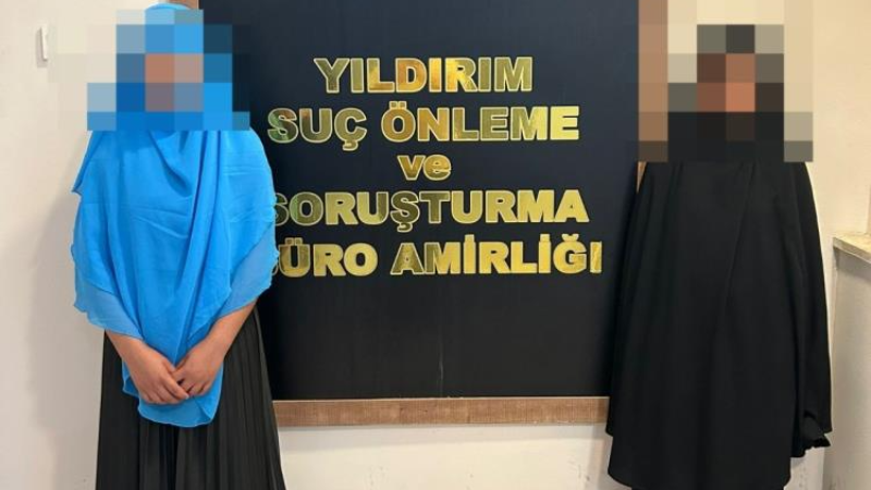 Bursa'da peçeli 3 kadın yakalandı; İşte nedeni...