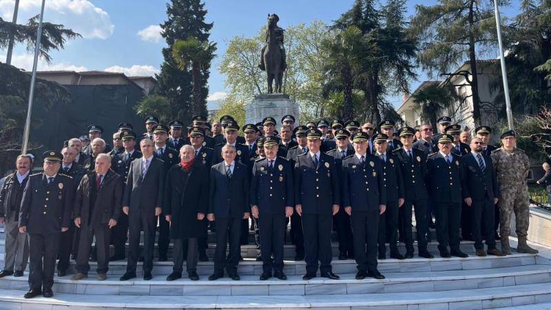 Bursa’da Polis Haftası'nın 180. yılı resmi törenle kutlandı