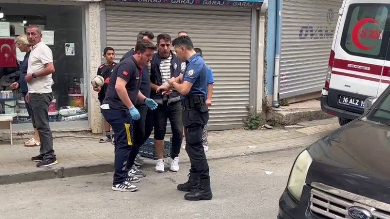 Bursa'da polislere köpeğiyle saldıran şahıs tutuklandı