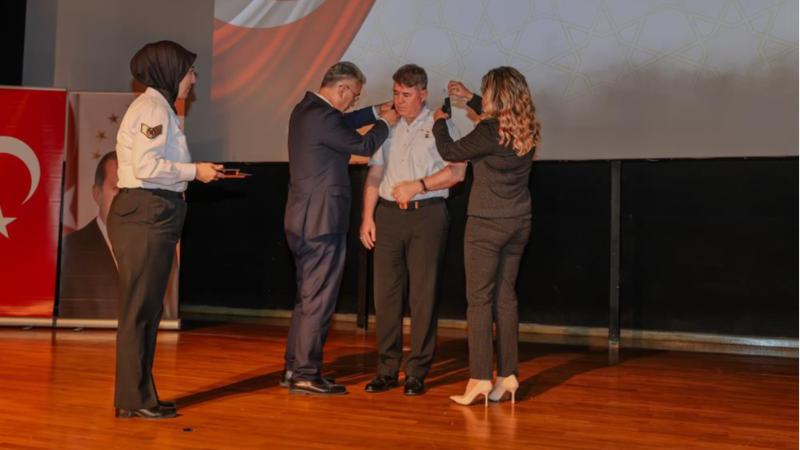Bursa'da rütbe terfi heyecanı