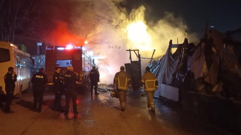 Bursa'da sabaha karşı panik anları!