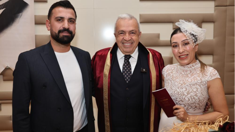 Bursa'da Şadi Başkan'dan çiftlere en özel jest