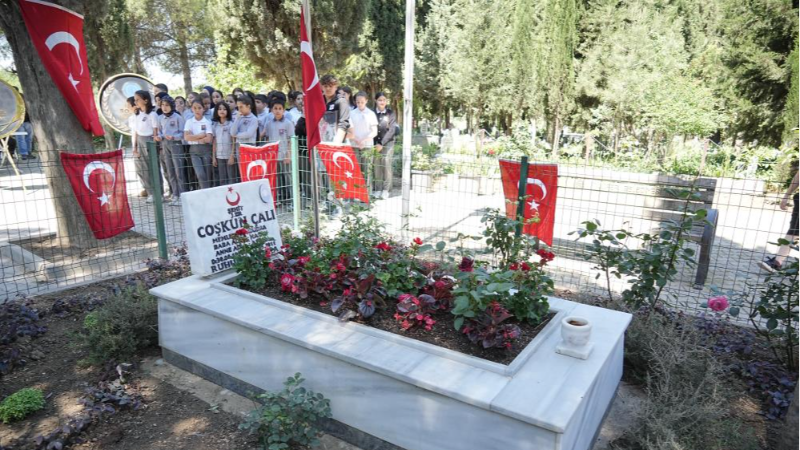 Bursa'da Şehit Jandarma Er Coşkun Çalı şehadetinin 14. yılında anıldı