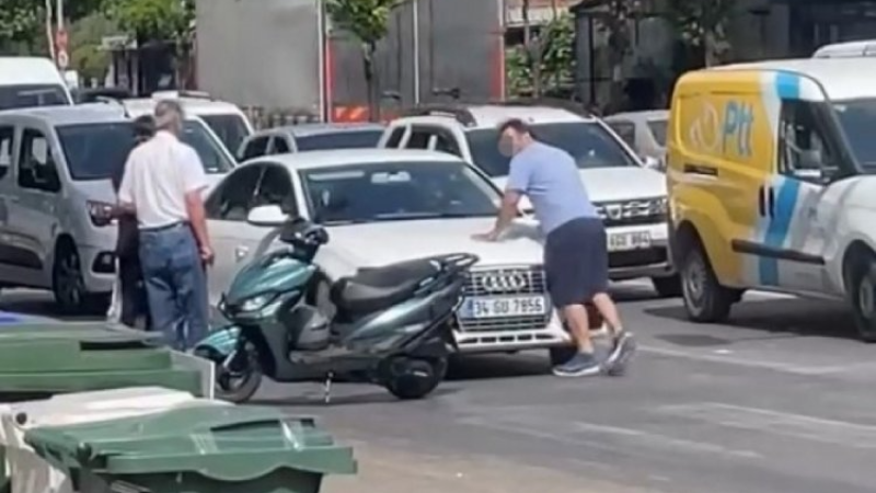Bursa'da şehrin göbeğinde akılalmaz olay