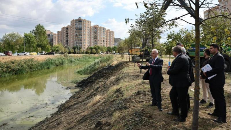 Bursa'da sel riskine karşı derelerde önlem!