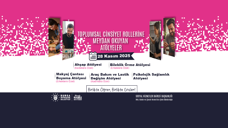 Bursa'da şiddete karşı eşitlilik hareketi