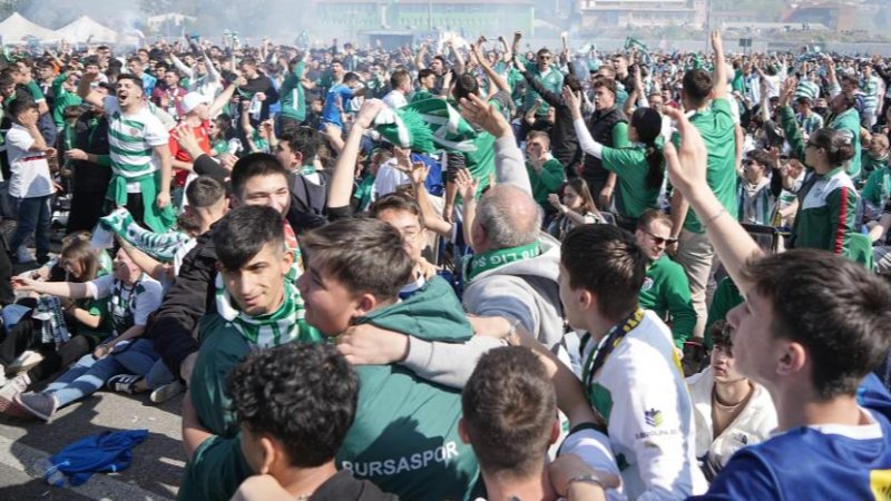 Bursa'da şov var şov...