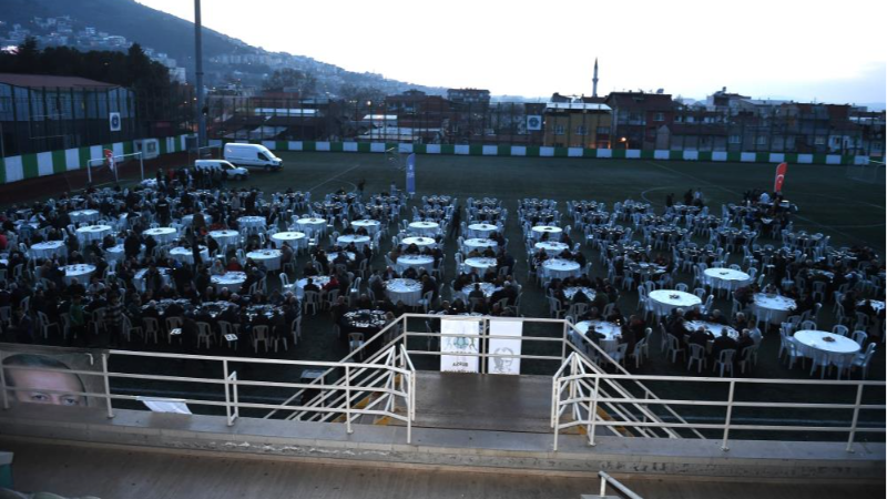 Bursa'da spor camiası bu iftarda buluştu