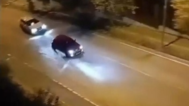 Bursa'da şüpheli kaçtı, polis böyle yakaladı!
