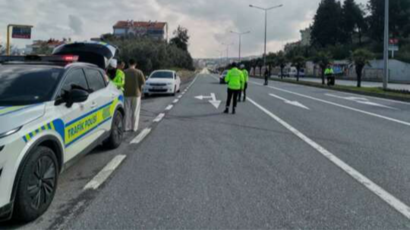 Bursa'da sürücülere 100 bin lira ceza!