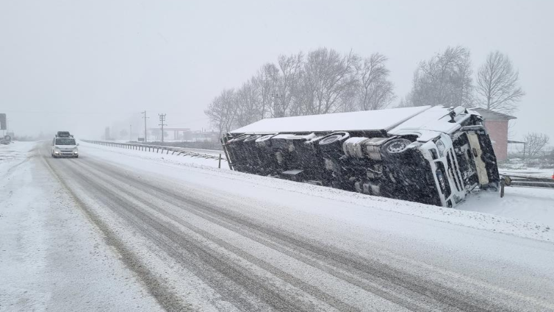 Bursa'da sürücülerin zor anları!
