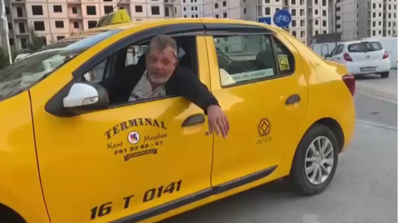 Bursa'da taksiciler birbirine girdi; İşte nedeni...