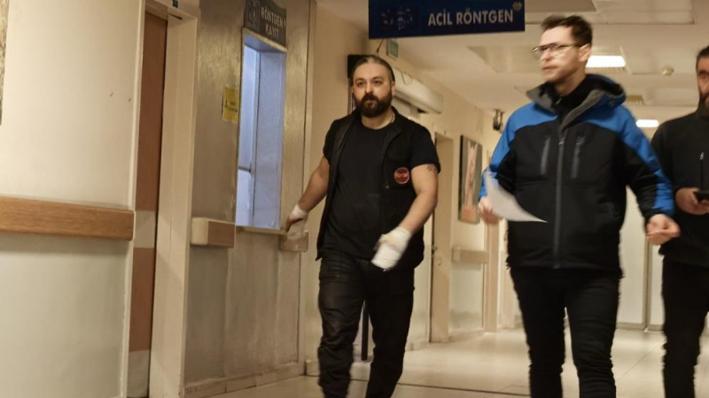 Bursa'da talihsiz işçi parmağını makineye kaptırdı