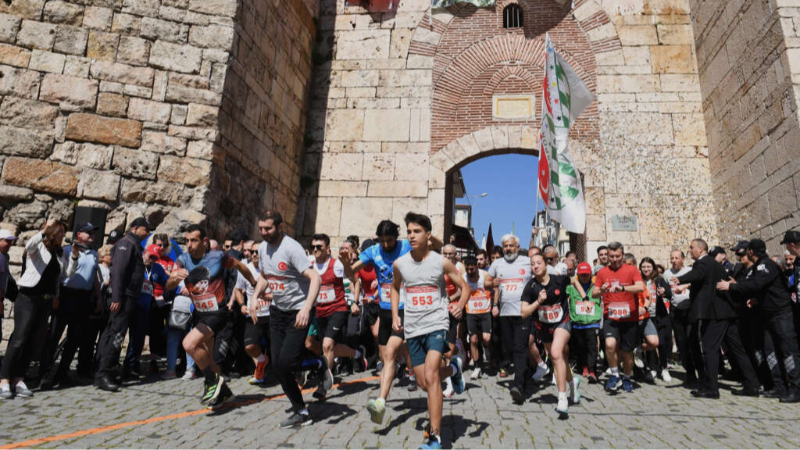 Bursa'da tarih ve spor bir arada...