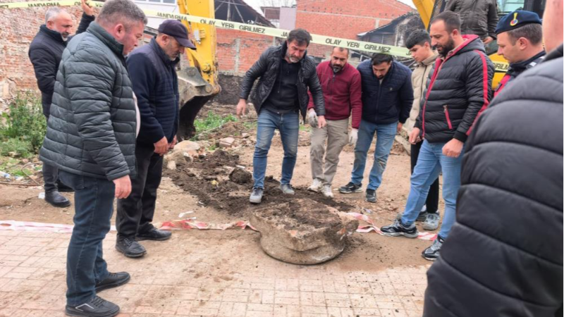 Bursa'da tarihi mezar kalıntıları bulundu!
