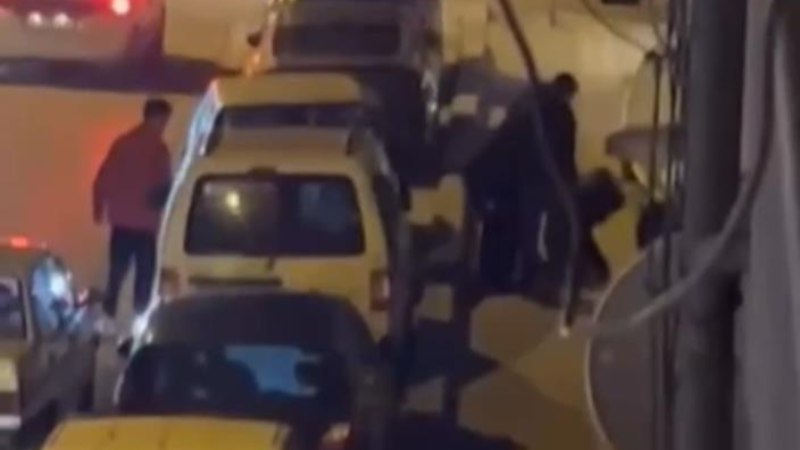Bursa'da tekmekler havada uçuştu