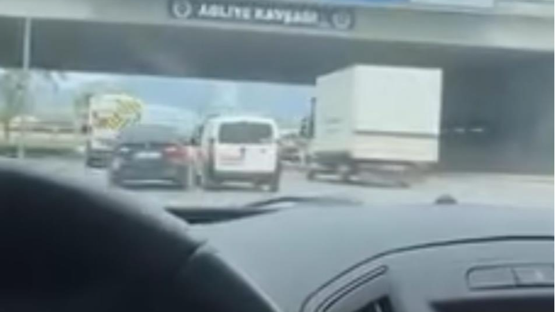 Bursa'da trafikte makas atmanın sonucu!