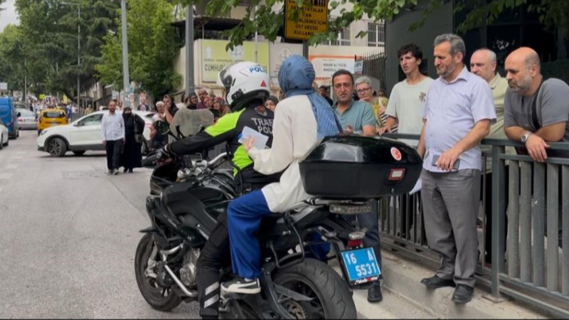 Bursa'da üniversite hayali kuran bir aday sınava böyle yetişti