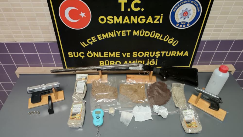 Bursa'da uyuşturucu tacirlerine af yok!