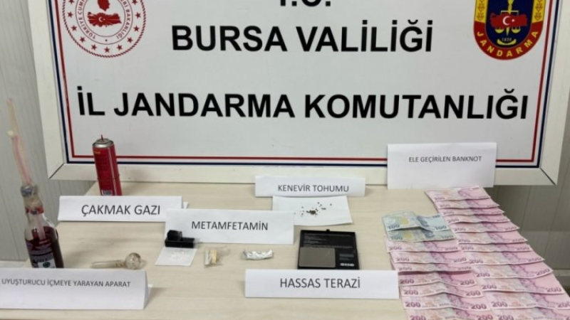 Bursa'da uyuşturucuya geçit yok! 2 kişi tutuklandı