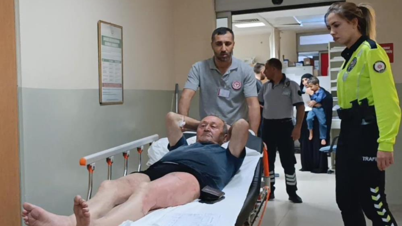 Bursa'da üzerine kaynar su dökülen adam hastanelik oldu