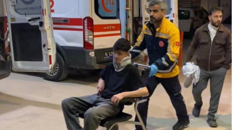 Bursa'da yan bakma kavgası hastanede bitti