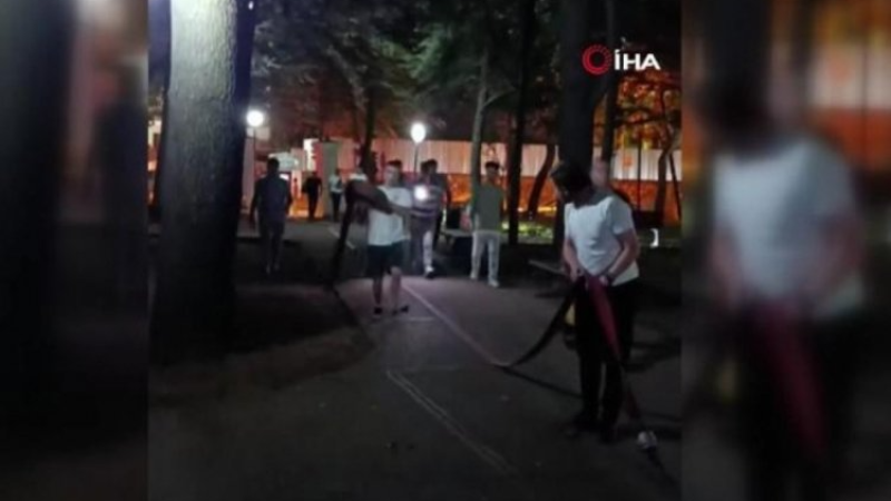 Bursa'da yangın çıkaran 4 kişi yakalandı!