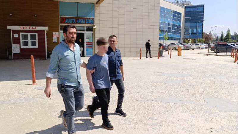 Bursa'da yaşlı adamı bacağından vuran çocuk adliyeye sevk edildi