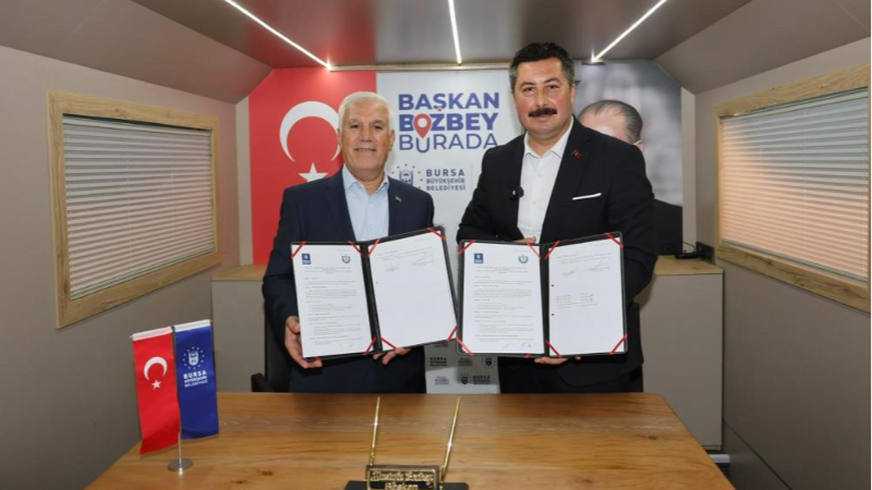 Bursa'da yeni yaş sebze ve meyve hali!